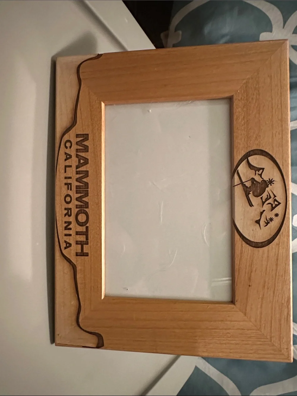 Mammoth Mountain wood photo picture frame 4x6